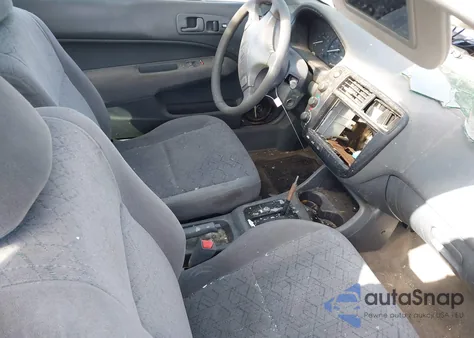 2000 Honda Civic Ex z USA, uszkodzony, nr VIN 1HGEJ8249YL020468